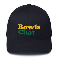 Structured Twill Cap with Embroidered BowlsChat Name